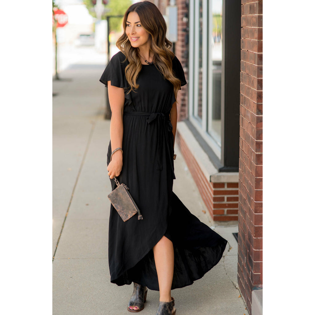 Flutter Wrap Maxi - Betsey's Boutique Shop