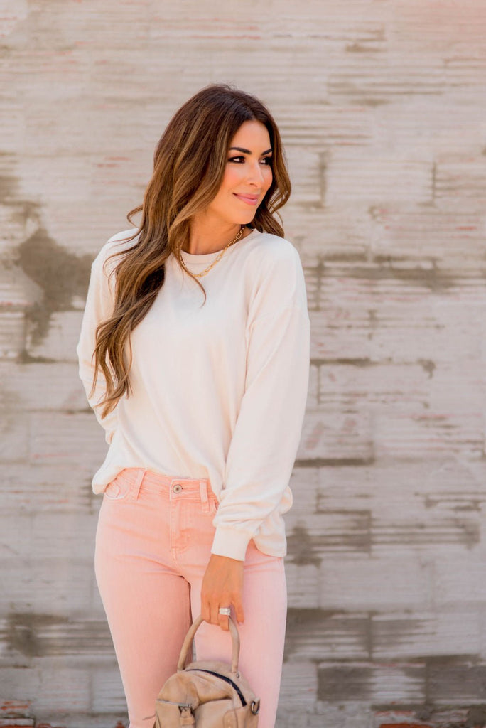 So Soft Lightweight Sweatshirt - Betsey's Boutique Shop -