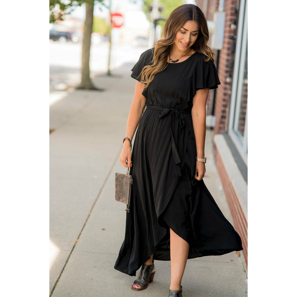 Flutter Wrap Maxi - Betsey's Boutique Shop