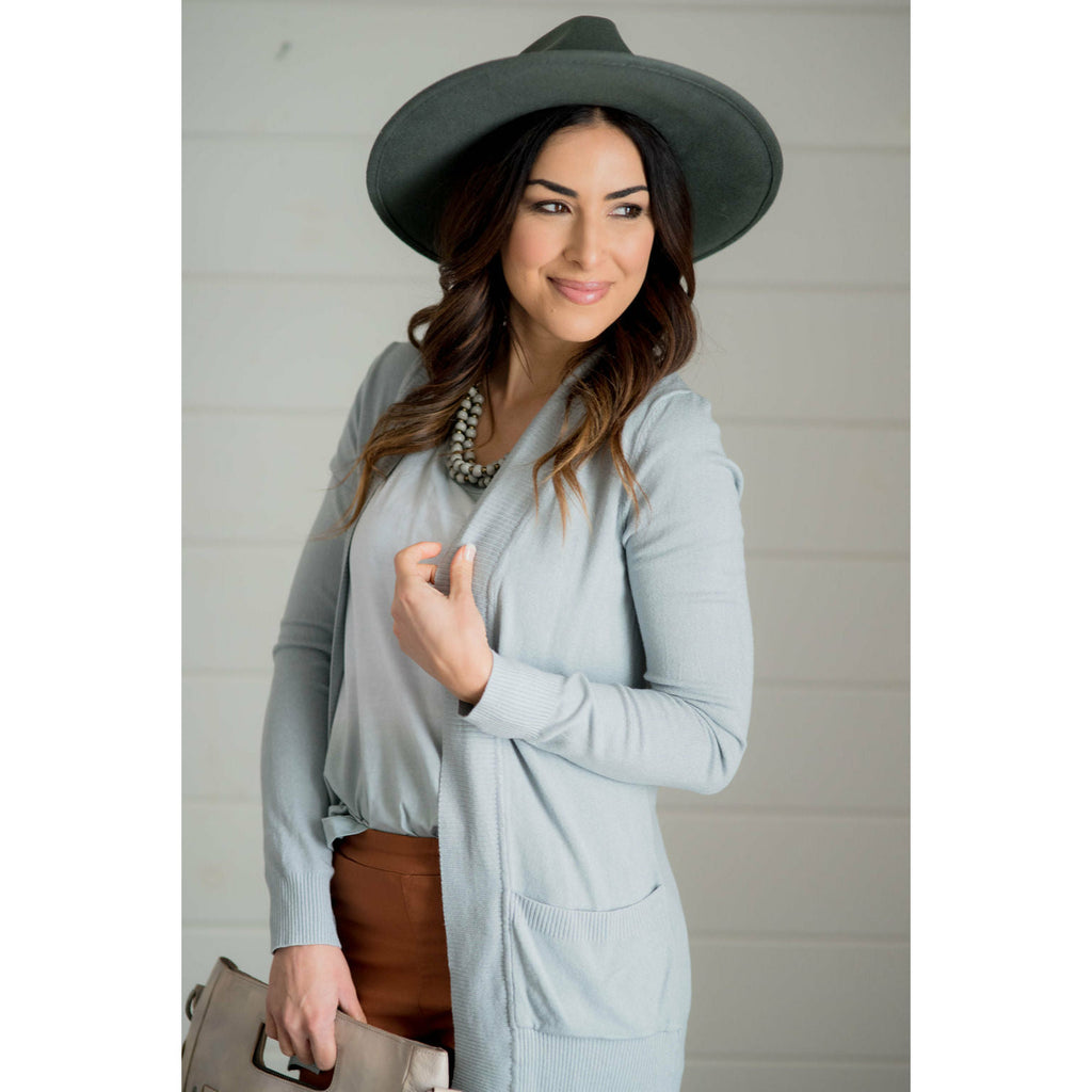 Betsey's Pocket Cardigan - Betsey's Boutique Shop - Coats & Jackets