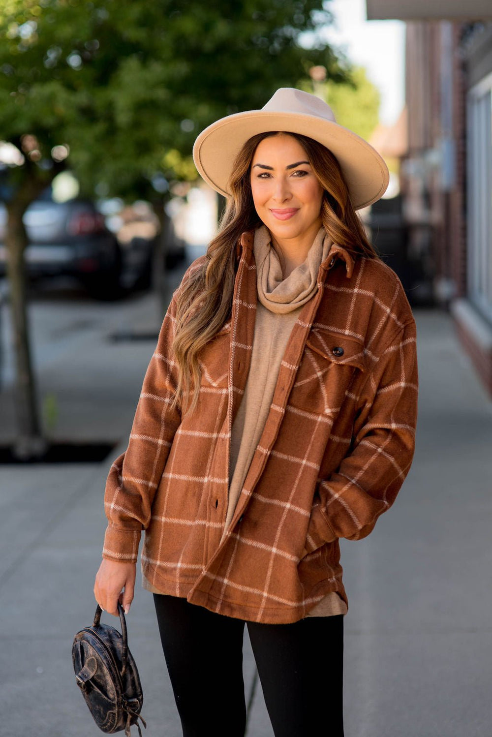 Pumpkin Spice Plaid Flannel – She Is Boutique