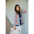 Floral Striped Cardigan - Betsey's Boutique Shop - Coats & Jackets