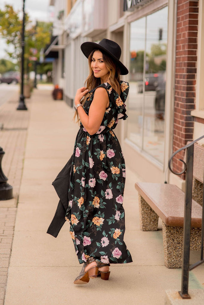 Timeless Floral Maxi - Betsey's Boutique Shop