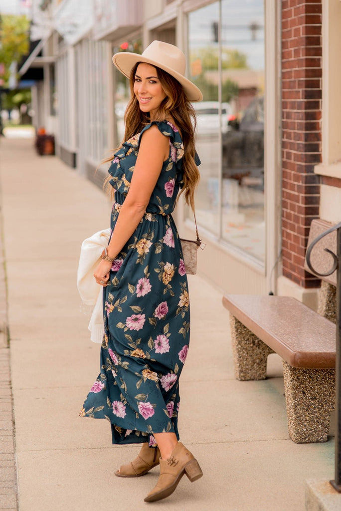 Timeless Floral Maxi - Betsey's Boutique Shop