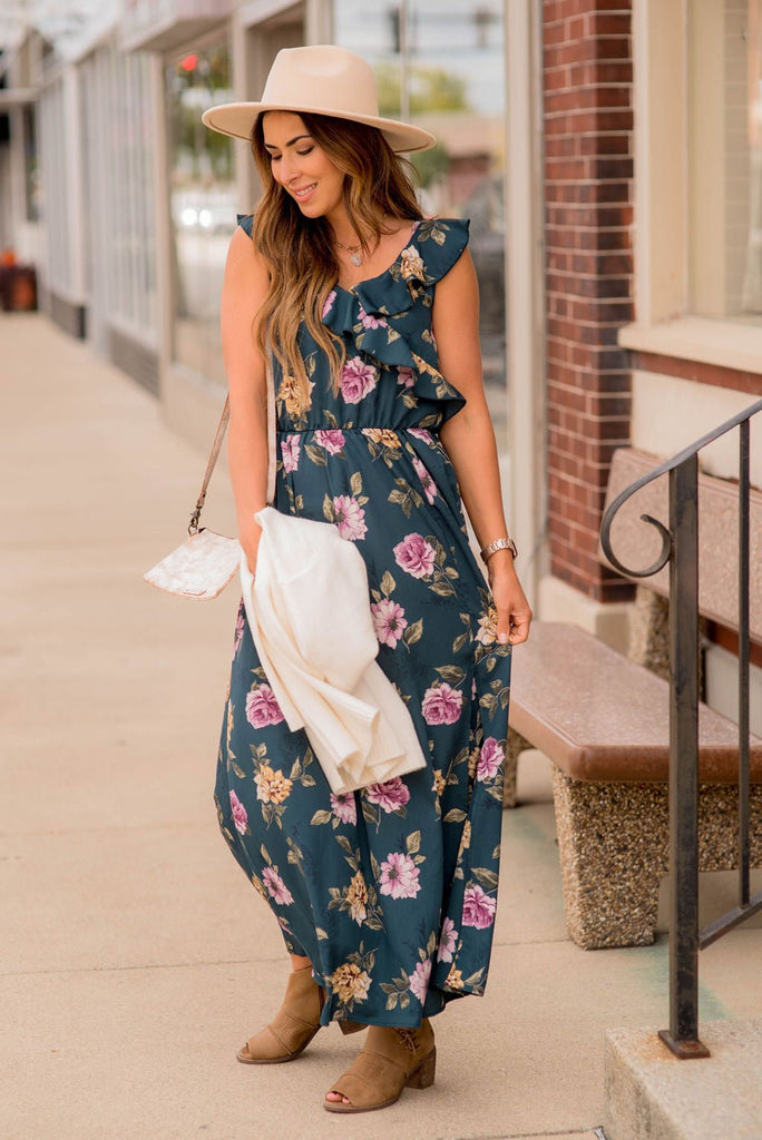 Timeless Floral Maxi - Betsey's Boutique Shop