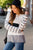 Color Block Striped Sleeve Sweater - Betsey's Boutique Shop - Outerwear