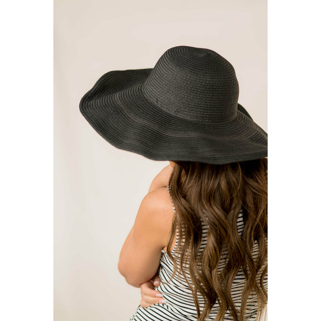 Large Brimmed Sun Hat - Betsey's Boutique Shop