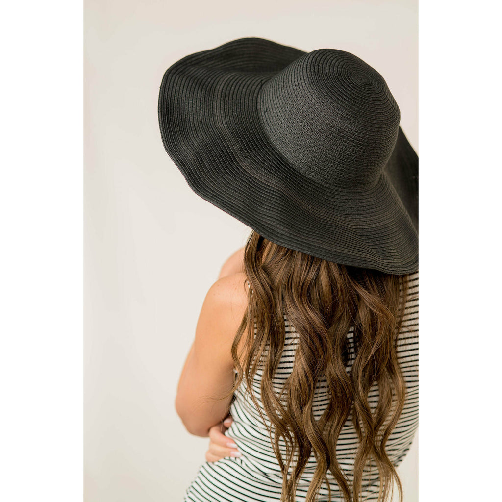 Large Brimmed Sun Hat - Betsey's Boutique Shop