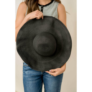 Large Brimmed Sun Hat - Betsey's Boutique Shop