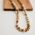 Bel Koz Mixed Ivory Single Clay Necklace