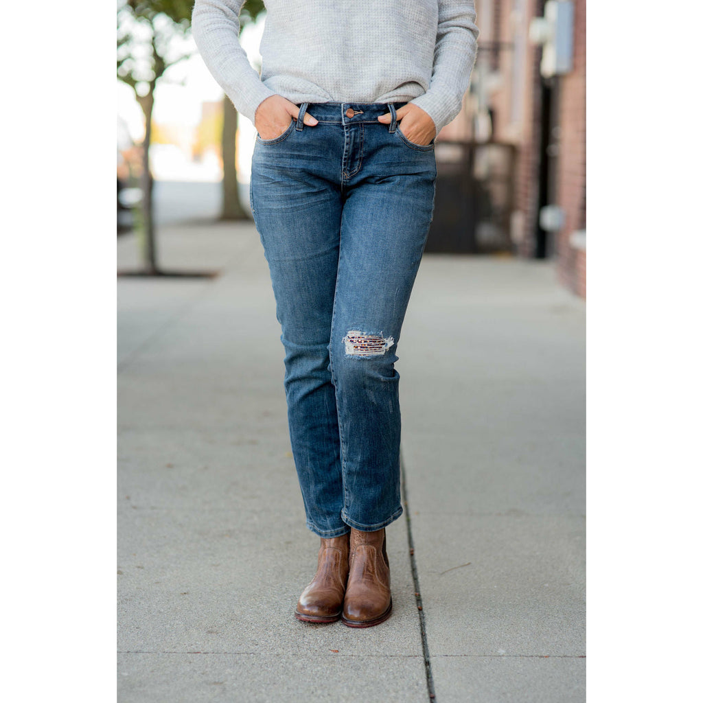 Tia Denim Jeans - Betsey's Boutique Shop