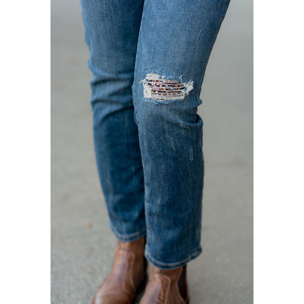 Tia Denim Jeans - Betsey's Boutique Shop