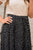 Spotted Accordion Maxi Skirt - Betsey's Boutique Shop -