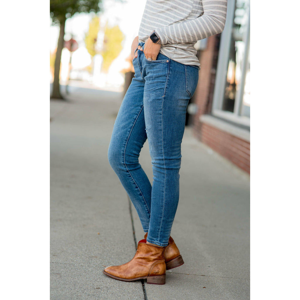 Nora Denim Jeans - Betsey's Boutique Shop