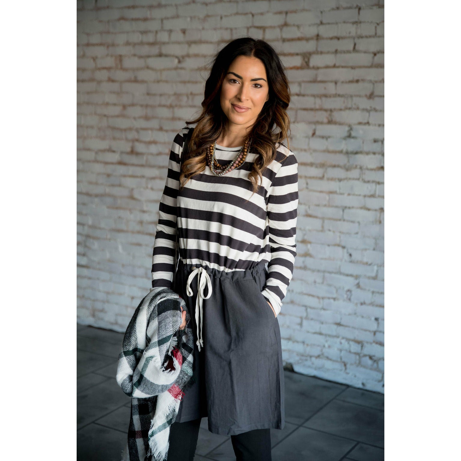 solid and striped long sleeve dress Solid & Striped The Dora Dress