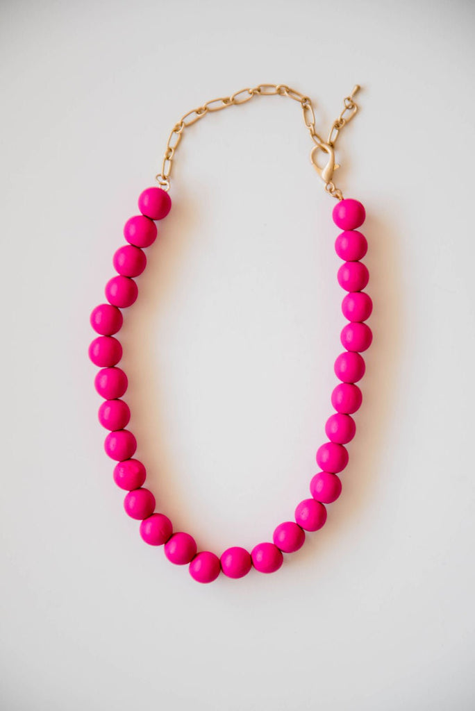 Be Bold Beaded Necklace - Betsey's Boutique Shop -