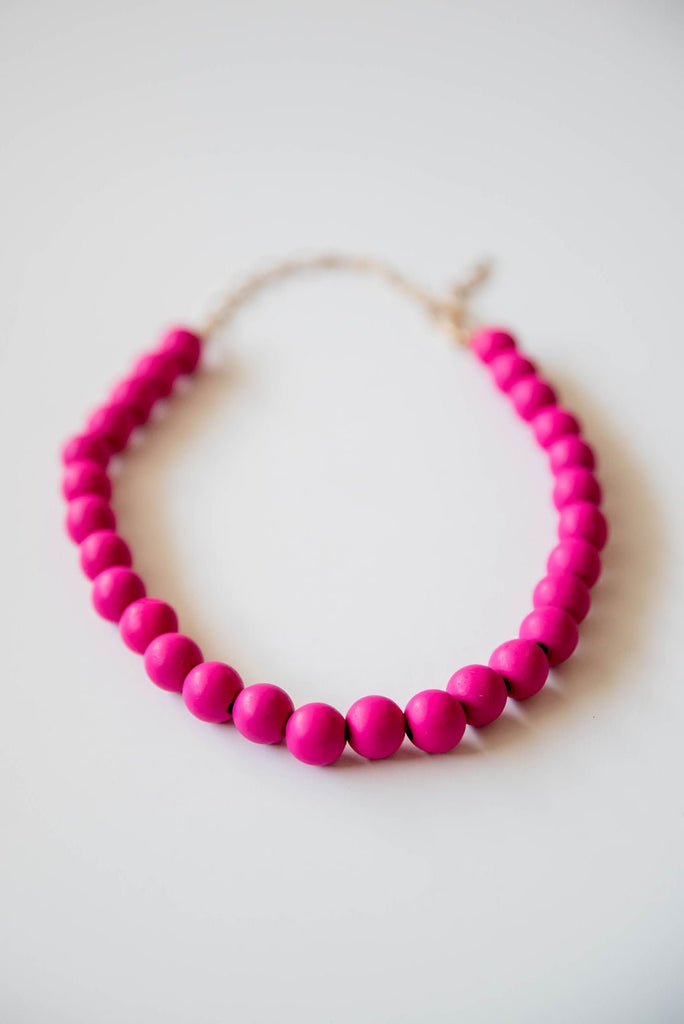 Be Bold Beaded Necklace - Betsey's Boutique Shop -