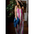 Brush Stroked Maxi Dress - Betsey's Boutique Shop - Dresses