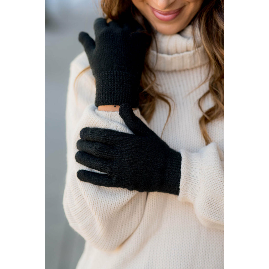 Solid Warm & Cozy Gloves - Betsey's Boutique Shop