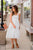 Subtle Chevron Tiered Midi Dress - Betsey's Boutique Shop -