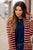 Thin Striped Knit Tunic Cardigan - Betsey's Boutique Shop