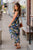 Blossoming Ruffle Accented Maxi Dress - Betsey's Boutique Shop -