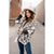3/4 Sleeve Leopard Cardigan - Betsey's Boutique Shop - Coats & Jackets
