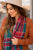 Bright And Bold Plaid Scarf - Betsey's Boutique Shop -