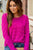 Textured Dot Long Sleeve Blouse - Betsey's Boutique Shop -