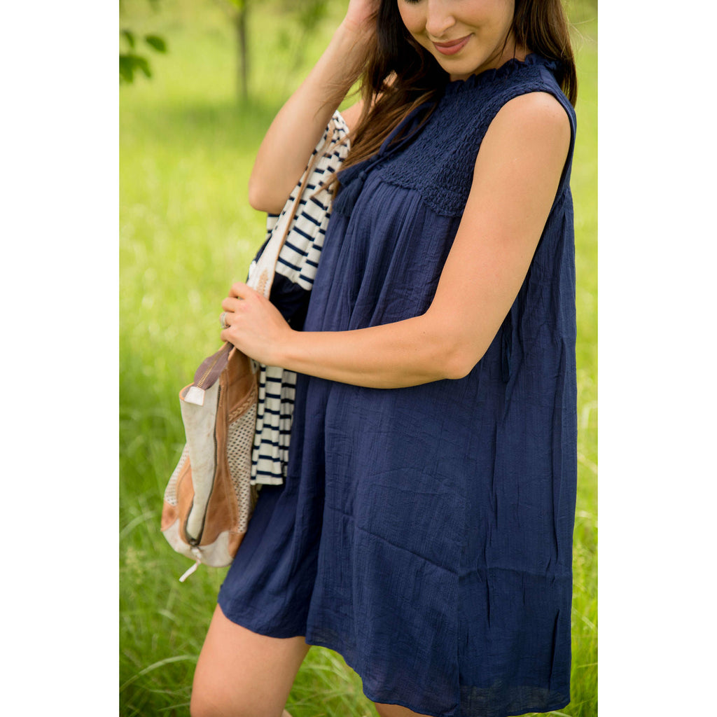 Smocked Tank Dress - Betsey's Boutique Shop