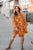 Floral Bunches Long Sleeve Dress - Betsey's Boutique Shop -