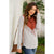 Betsey's Striped Chevron Cowl Neck - Betsey's Boutique Shop - Shirts & Tops