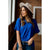 Relaxed V-Neck Blouse - Betsey's Boutique Shop
