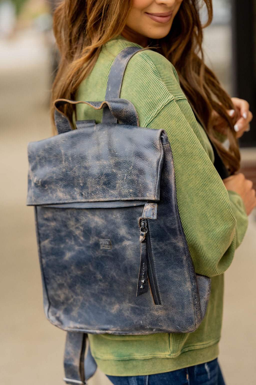 benny bee leather backpack Howie BedStu Backpack Tan Rustic