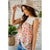 Eyelet Floral Ruffle Tank - Betsey's Boutique Shop - Shirts & Tops