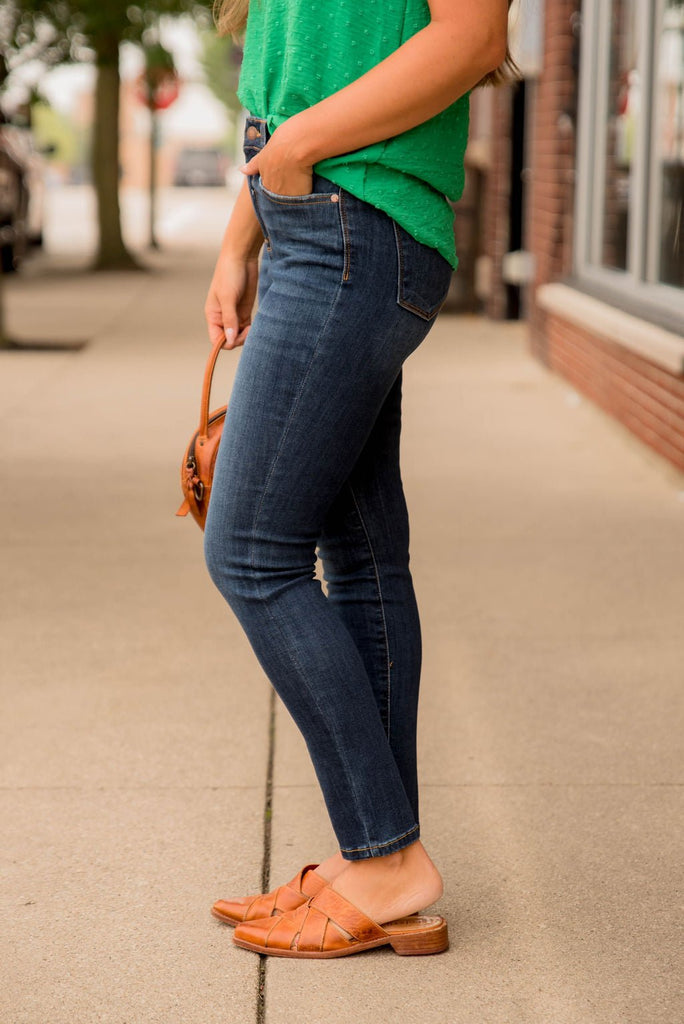 Marlena Denim Jeans - Betsey's Boutique Shop -