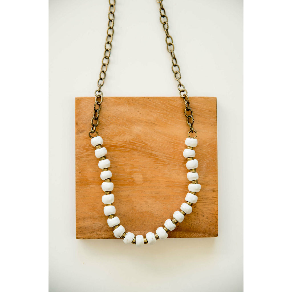 Bel Koz Single Strand Clay Necklace - Betsey's Boutique Shop - Necklaces