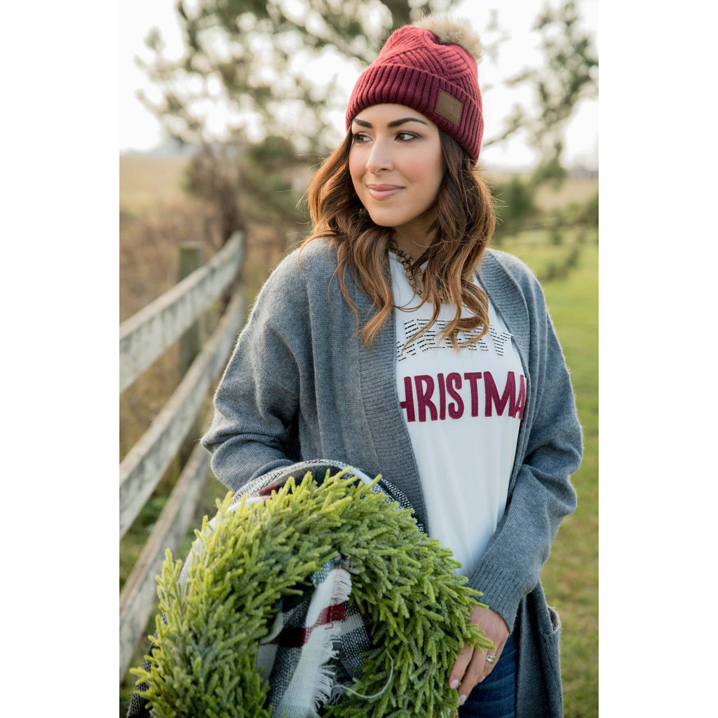 Merry Christmas Tee - Betsey's Boutique Shop