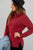 Marled Cowl Neck Sweatshirt