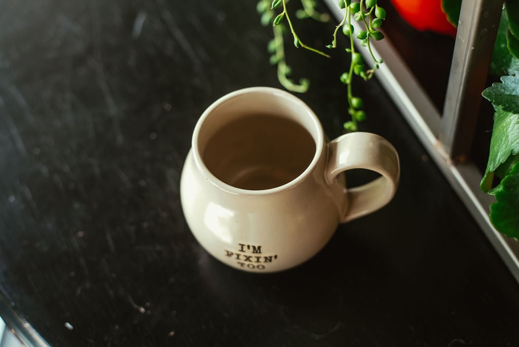 Stoneware Mug W/ Wood Gift Box - Betsey's Boutique Shop