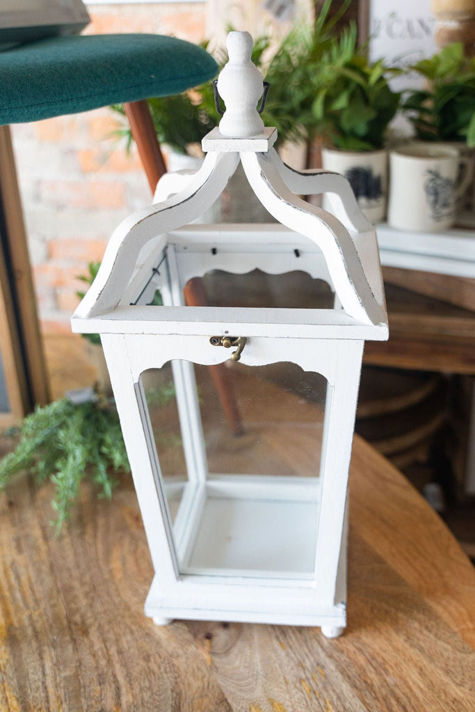 Farmhouse Wooden Lantern - Betsey's Boutique Shop -