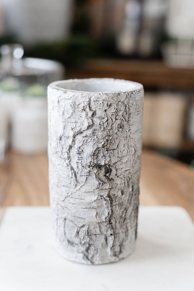 *** Faux White Birch Vase (needs price) - Betsey's Boutique Shop