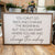 Change The Ending Wooden Framed Sign