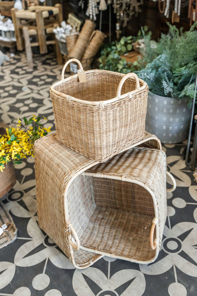 Wicker Nesting Baskets - Betsey's Boutique Shop -