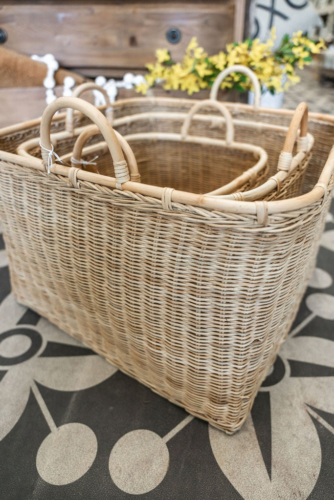 Wicker Nesting Baskets - Betsey's Boutique Shop -