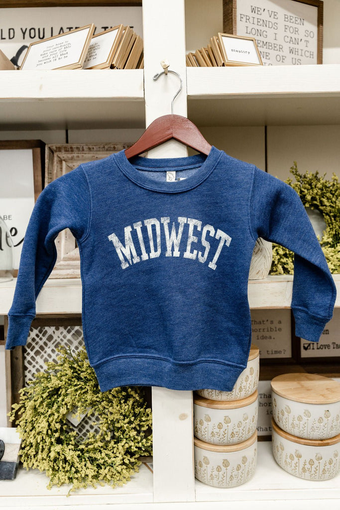 Midwest Kids Graphic Crewneck - Betsey's Boutique Shop -