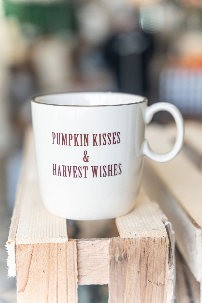 Fall Sayings Stoneware Mugs - Betsey's Boutique Shop -