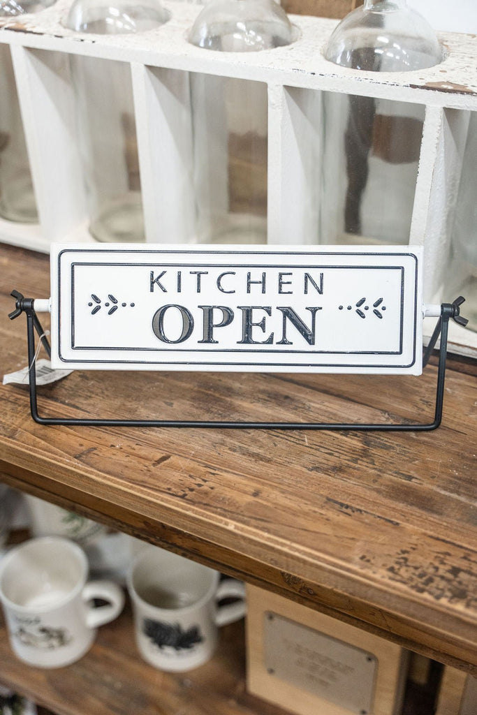 Open Closed Kitchen Sign - Betsey's Boutique Shop -