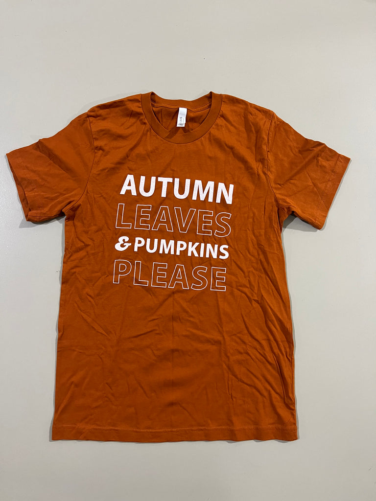 Autumn Leaves Graphic Tee - Betsey's Boutique Shop