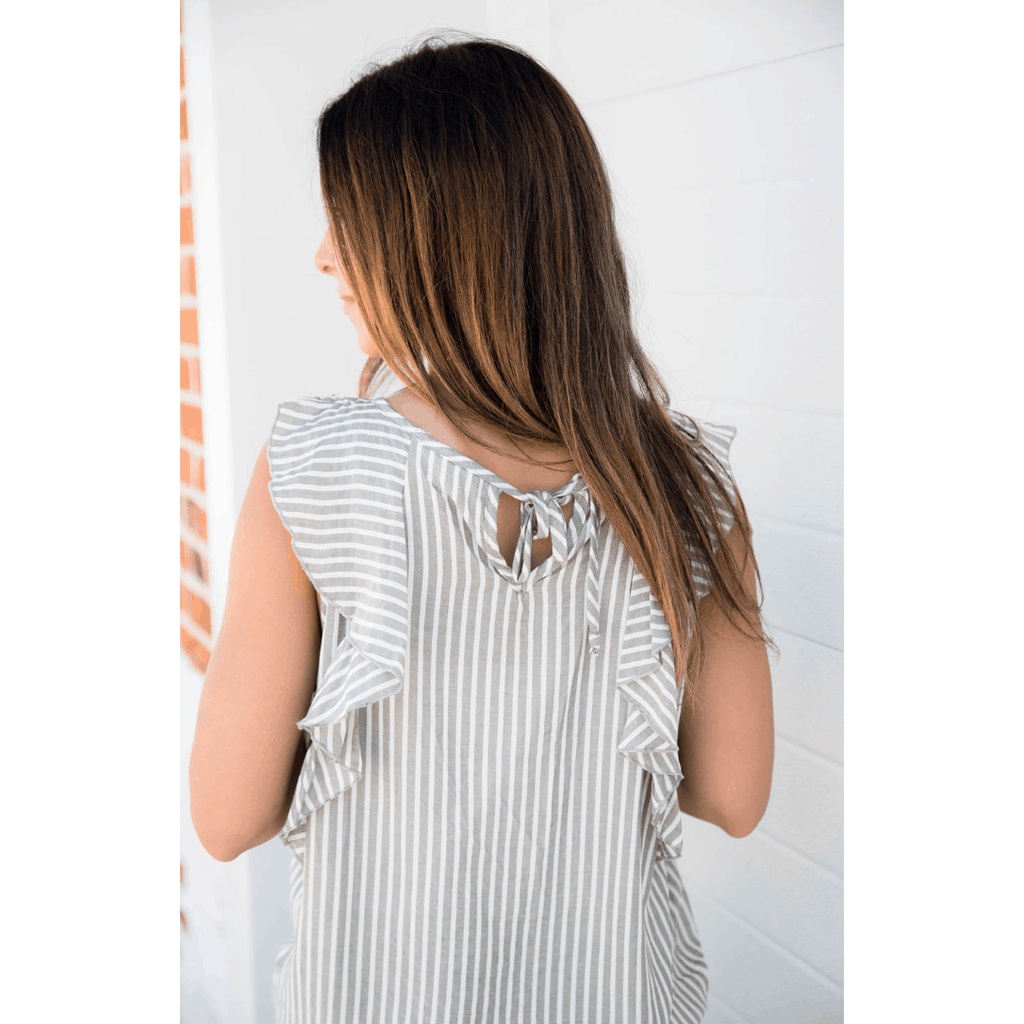 Around the Ruffles Tank - Betsey's Boutique Shop